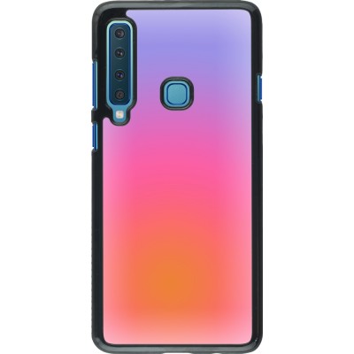 Samsung Galaxy A9 Case Hülle - Orange Pink Blue Gradient