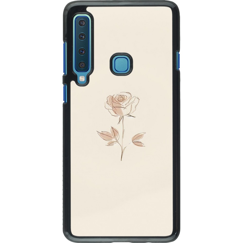Samsung Galaxy A9 Case Hülle - Rosa Sand Minimalistisch