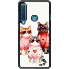 Samsung Galaxy A9 Case Hülle - Saint Valentines Day 26 Cat Love