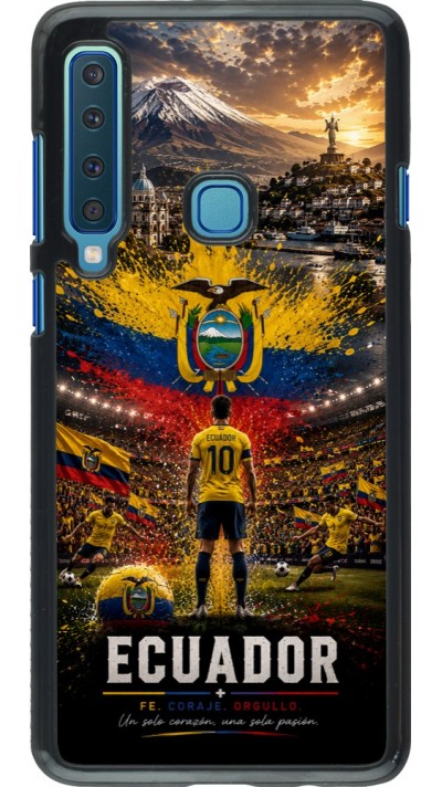 Samsung Galaxy A9 Case Hülle - Fussball Ecuador splash 2026