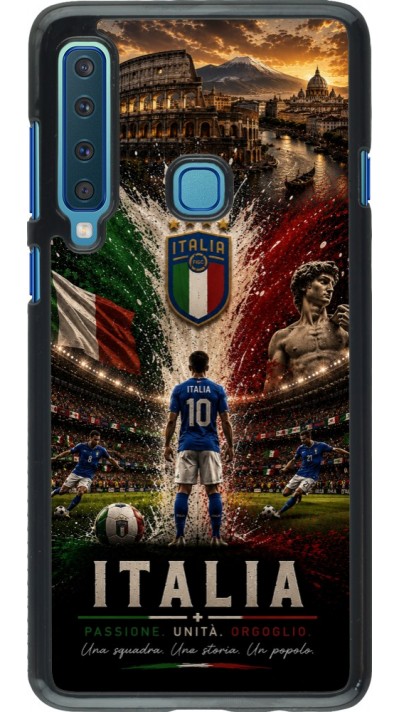 Samsung Galaxy A9 Case Hülle - Fussball Italien splash 2026