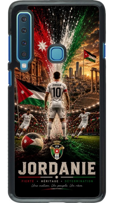 Samsung Galaxy A9 Case Hülle - Fussball Jordanien splash 2026