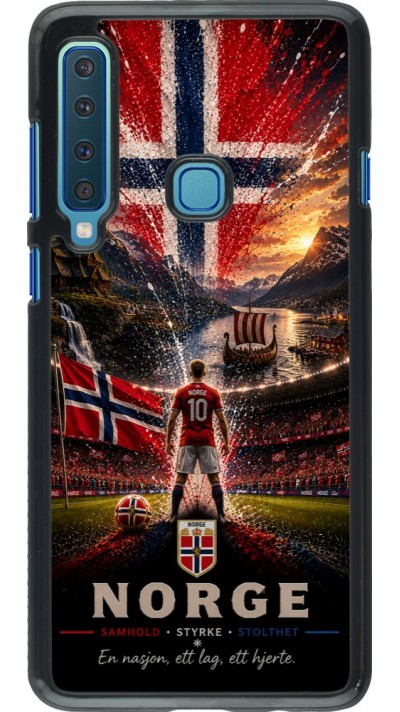 Samsung Galaxy A9 Case Hülle - Fussball Norwegen splash 2026