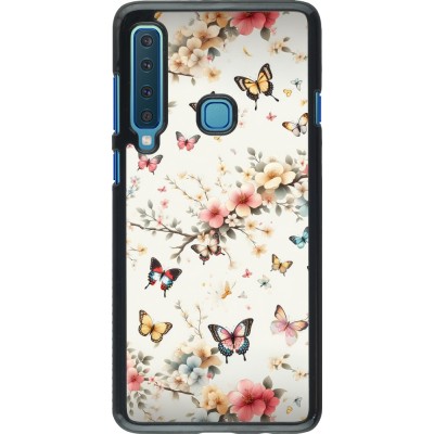 Samsung Galaxy A9 Case Hülle - Frühling 25 Leichte Schmetterlinge