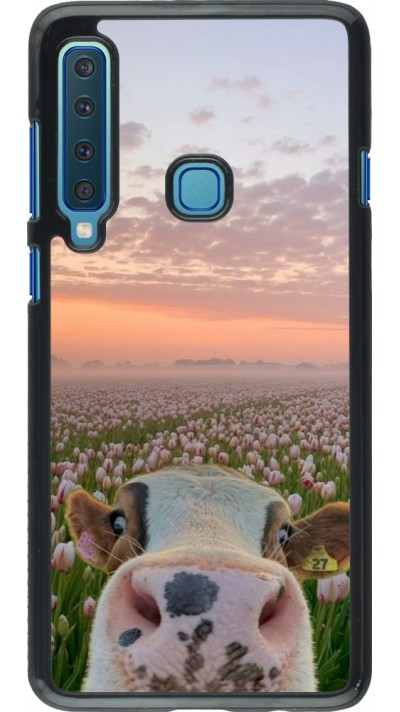 Samsung Galaxy A9 Case Hülle - Cow with tulips 2026