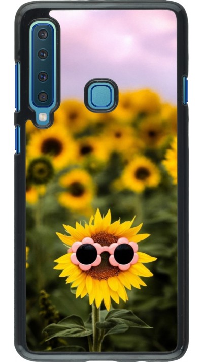 Samsung Galaxy A9 Case Hülle - Sunflower with glasses 2026
