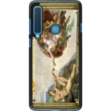 Samsung Galaxy A9 Case Hülle - Kunstbild - Die Erschaffung Adams - Michelangelo