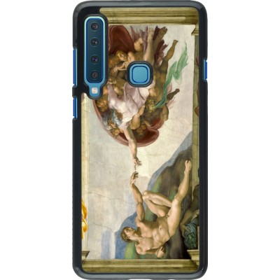 Samsung Galaxy A9 Case Hülle - Kunstbild - Die Erschaffung Adams - Michelangelo