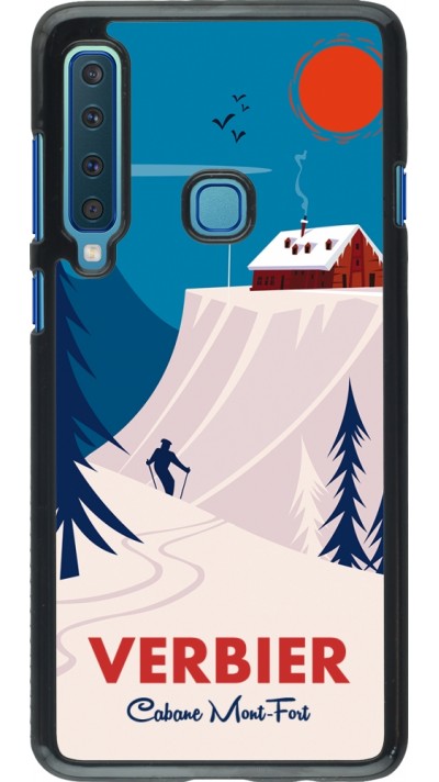 Samsung Galaxy A9 Case Hülle - Verbier Cabane Mont-Fort