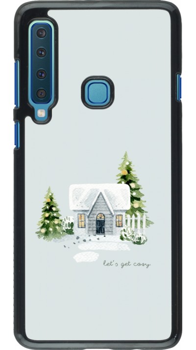 Samsung Galaxy A9 Case Hülle - Winter 25 Cosy House