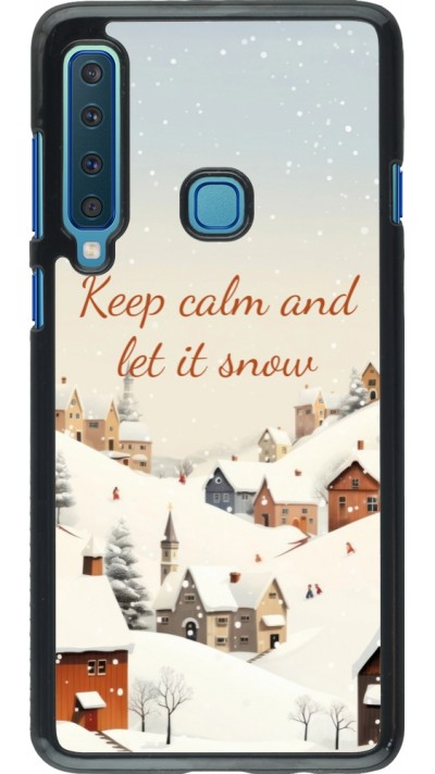 Samsung Galaxy A9 Case Hülle - Winter 25 Winter Keep calm and let it snow