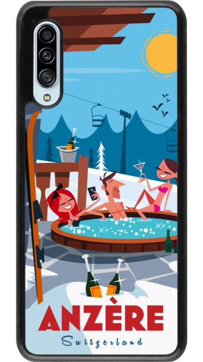 Samsung Galaxy A90 5G Case Hülle - Anzère Mountain Jacuzzi