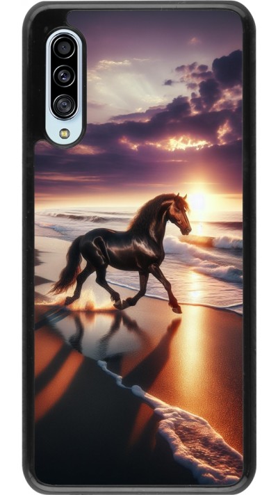 Samsung Galaxy A90 5G Case Hülle - Pferd majestätisch Strand