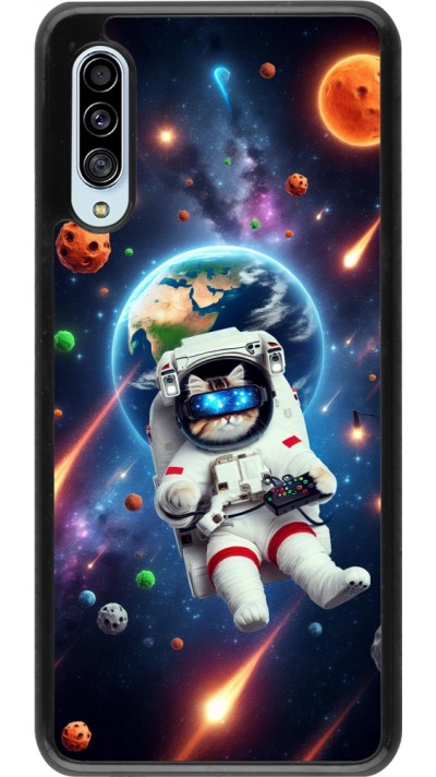 Samsung Galaxy A90 5G Case Hülle - VR SpaceCat Odyssee