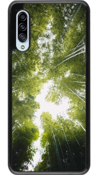 Samsung Galaxy A90 5G Case Hülle - Spring 23 forest blue sky