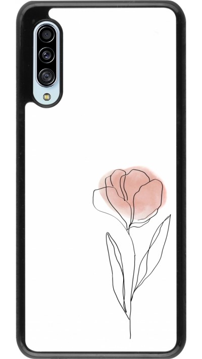 Samsung Galaxy A90 5G Case Hülle - Spring 23 minimalist flower