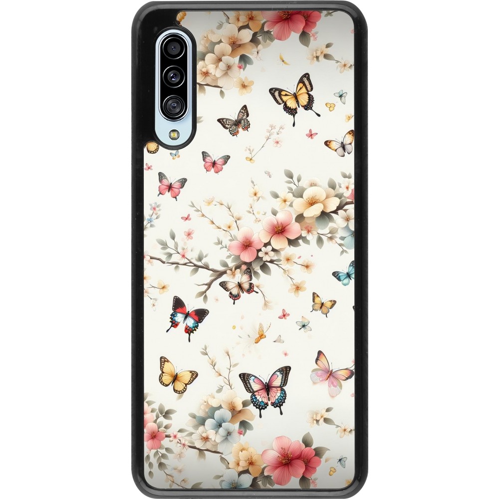 Samsung Galaxy A90 5G Case Hülle - Frühling 25 Leichte Schmetterlinge