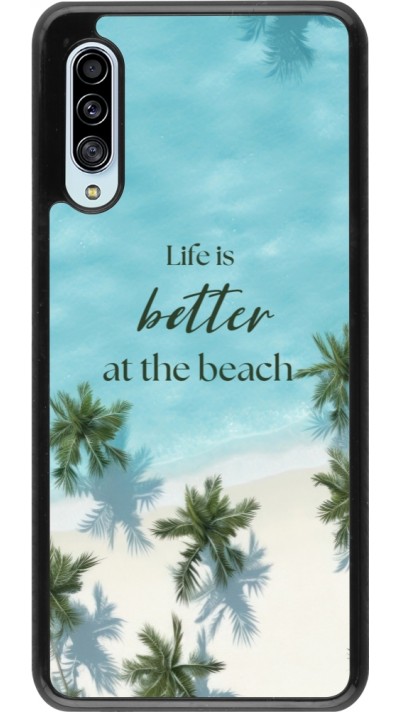 Samsung Galaxy A90 5G Case Hülle - Summer 2025 Life is better at the beach