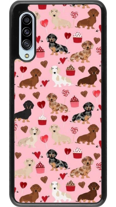 Samsung Galaxy A90 5G Case Hülle - Valentine 2024 puppy love