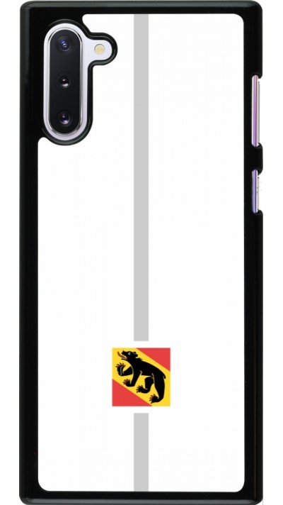 Samsung Galaxy Note 10 Case Hülle - Kanton BE weiss