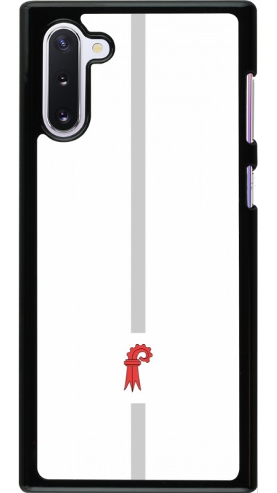 Samsung Galaxy Note 10 Case Hülle - Kanton BL weiss