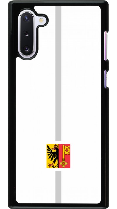 Samsung Galaxy Note 10 Case Hülle - Kanton GE weiss