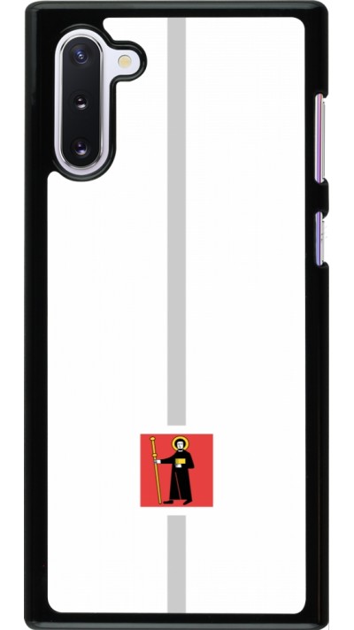 Samsung Galaxy Note 10 Case Hülle - Kanton GL weiss