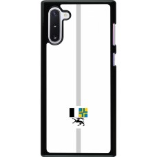 Samsung Galaxy Note 10 Case Hülle - Kanton GR weiss