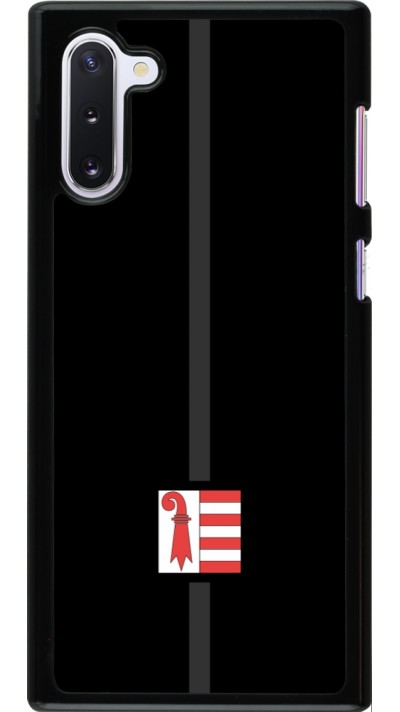 Samsung Galaxy Note 10 Case Hülle - Kanton JU schwarz