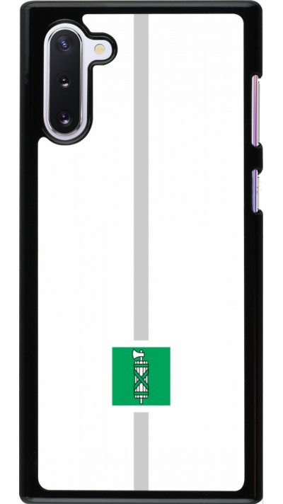 Samsung Galaxy Note 10 Case Hülle - Kanton SG weiss