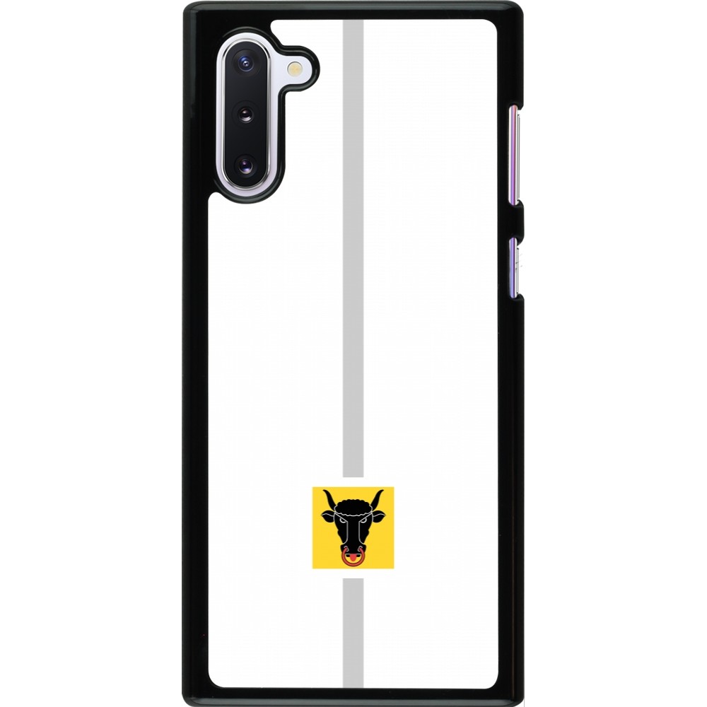 Samsung Galaxy Note 10 Case Hülle - Kanton UR weiss