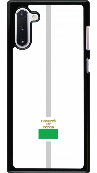 Samsung Galaxy Note 10 Case Hülle - Kanton VD weiss