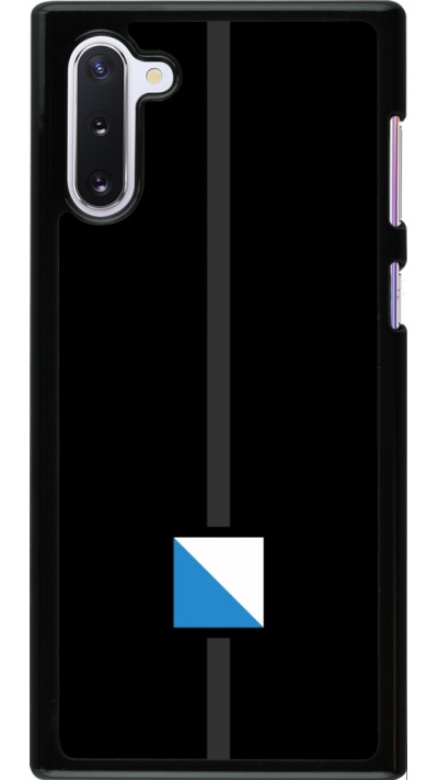 Samsung Galaxy Note 10 Case Hülle - Kanton ZH schwarz