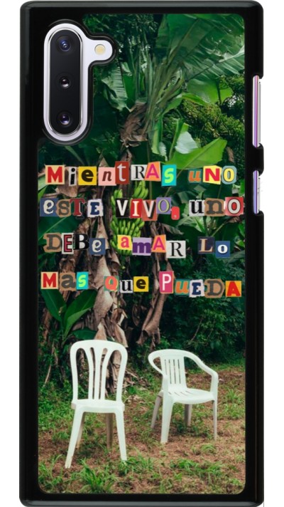 Samsung Galaxy Note 10 Case Hülle - Chairs DTMF