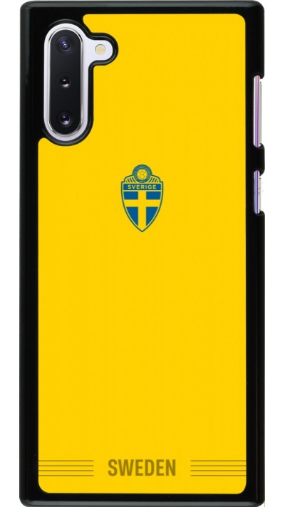 Coque Samsung Galaxy Note 10 - Maillot de football Suède 2026 personnalisable