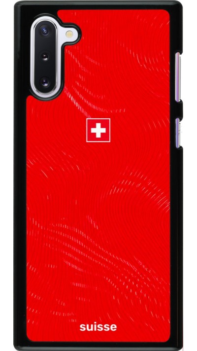 Coque Samsung Galaxy Note 10 - Maillot de football Suisse 2026 personnalisable
