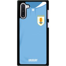 Samsung Galaxy Note 10 Case Hülle - Uruguay 2022 personalisierbares Fussballtrikot