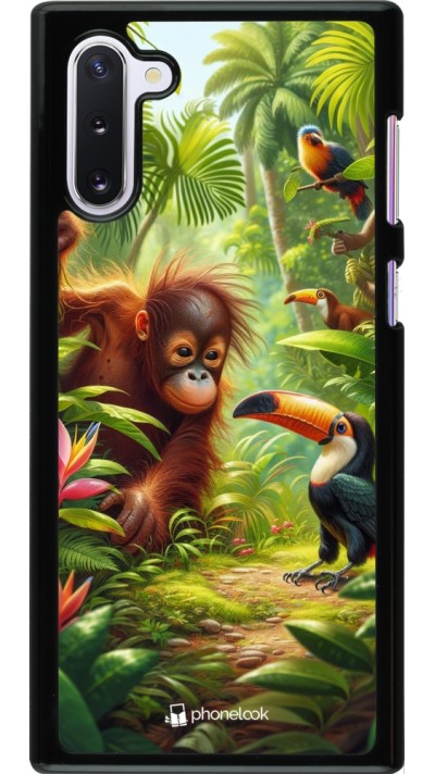 Samsung Galaxy Note 10 Case Hülle - Tropischer Dschungel Tayrona