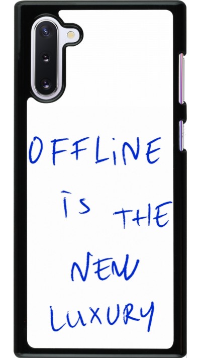Samsung Galaxy Note 10 Case Hülle - Offline is the new luxury