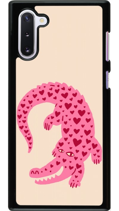 Coque Samsung Galaxy Note 10 - Pink crocodile 2026