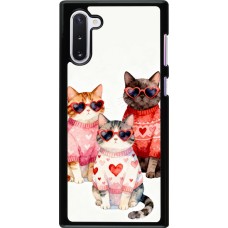 Samsung Galaxy Note 10 Case Hülle - Saint Valentines Day 26 Cat Love