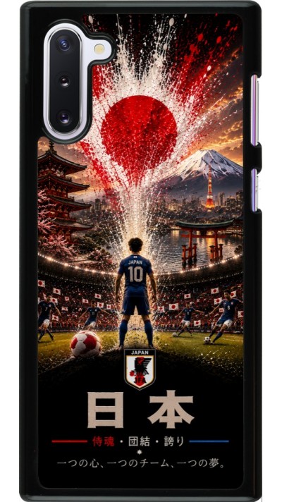 Samsung Galaxy Note 10 Case Hülle - Fussball Japan splash 2026
