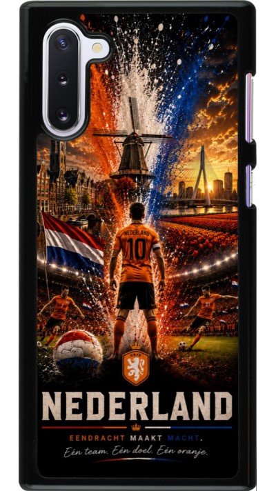 Samsung Galaxy Note 10 Case Hülle - Fussball Niederlande splash 2026