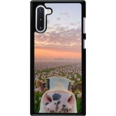 Samsung Galaxy Note 10 Case Hülle - Cow with tulips Spring 2026