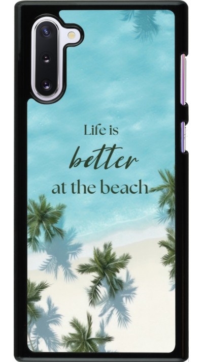 Samsung Galaxy Note 10 Case Hülle - Summer 2025 Life is better at the beach