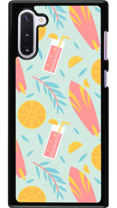 Samsung Galaxy Note 10 Case Hülle - Summer 2025 Pattern citron
