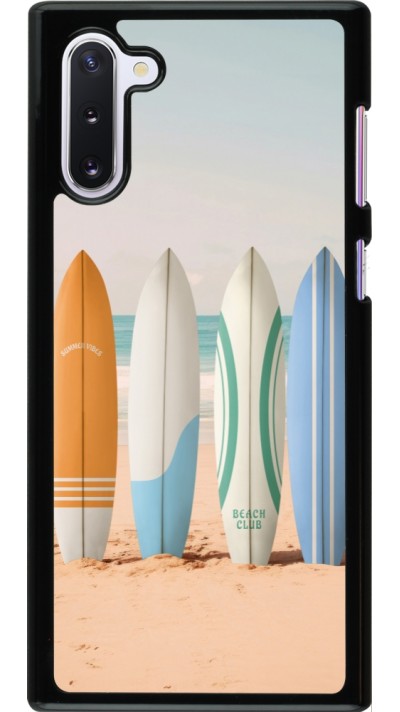Samsung Galaxy Note 10 Case Hülle - Summer surfboard 2025