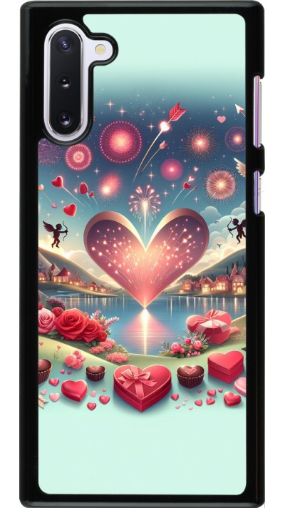 Samsung Galaxy Note 10 Case Hülle - Valentin 2025 Schick