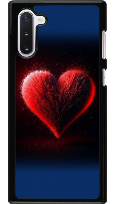 Samsung Galaxy Note 10 Case Hülle - Valentin 2025 rotes Herz