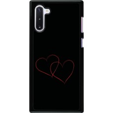 Samsung Galaxy Note 10 Case Hülle - Valentine 2023 attached heart